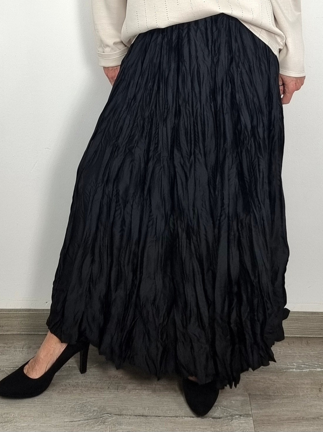 Plissierter Rock mit Gummibund – zeitlos &amp; vielseitig