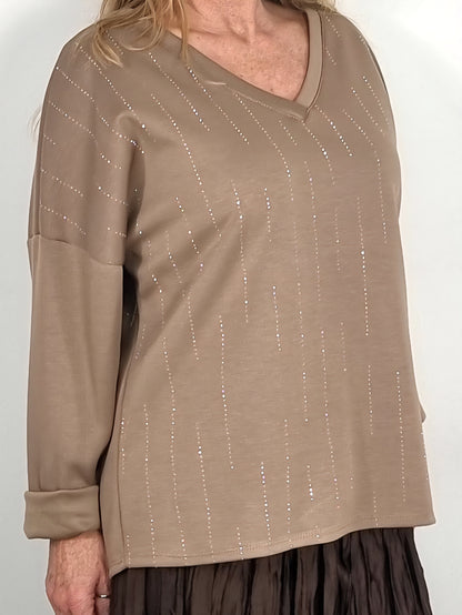 ✨Elegantes Shirt mit dezentem Glanz – zeitlos & vielseitig✨