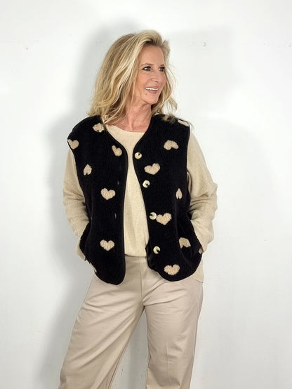 🤍 Herz-Weste zum Verlieben 🤍