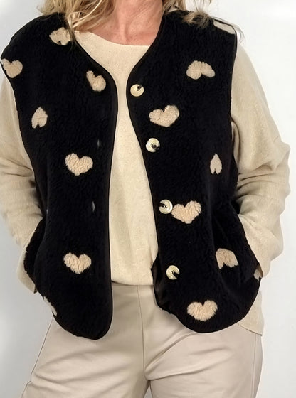 🤍 Herz-Weste zum Verlieben 🤍