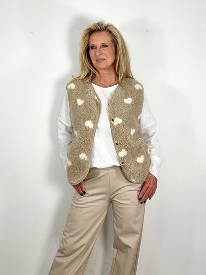 🤍 Herz-Weste zum Verlieben 🤍