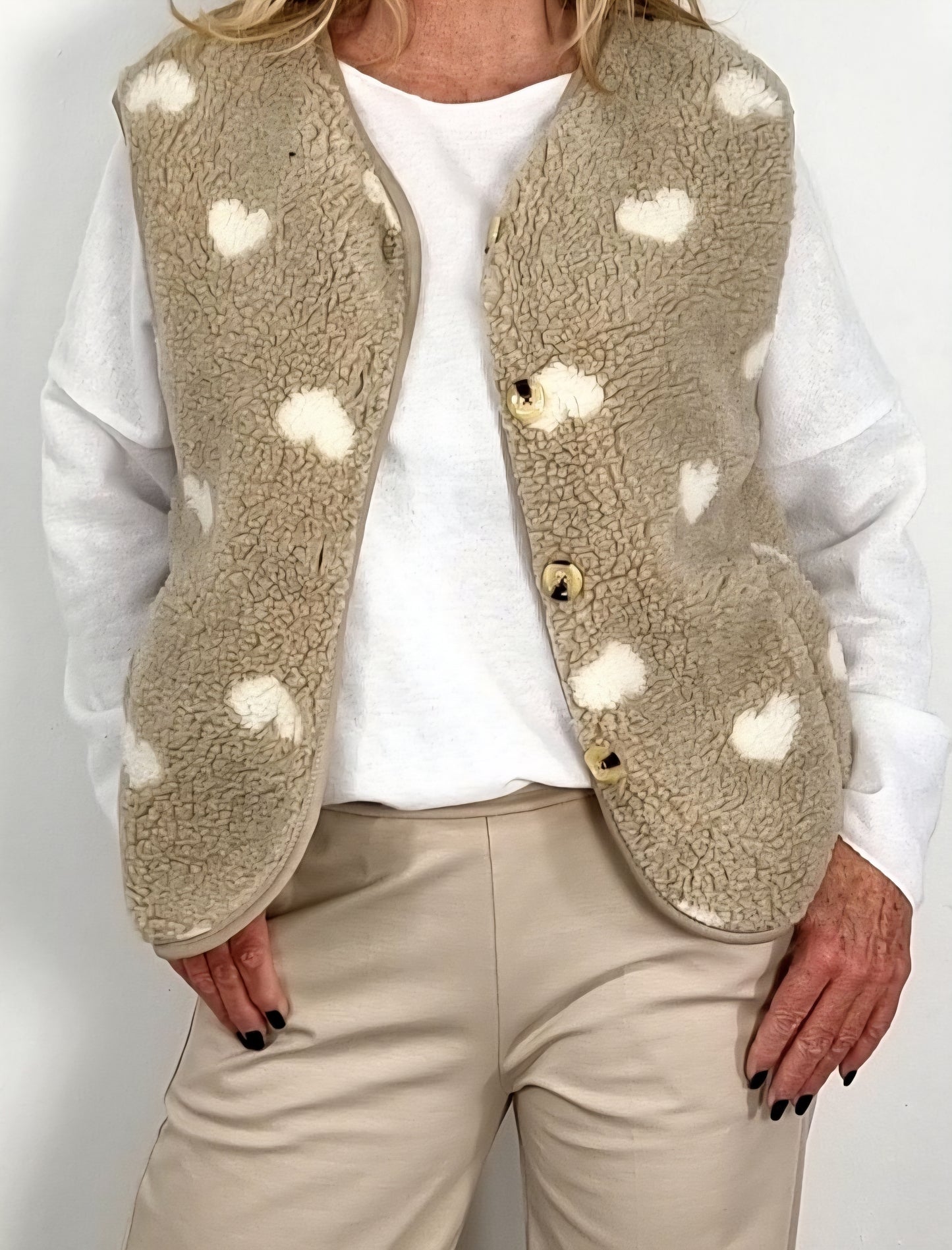 🤍 Herz-Weste zum Verlieben 🤍