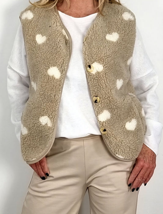 🤍 Herz-Weste zum Verlieben 🤍