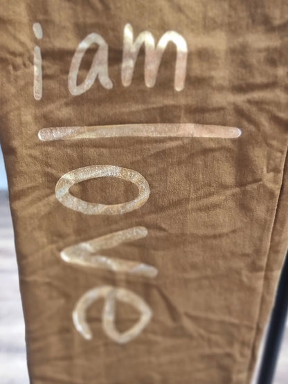 Jogpants Oversized „I am love“ 2 Farben