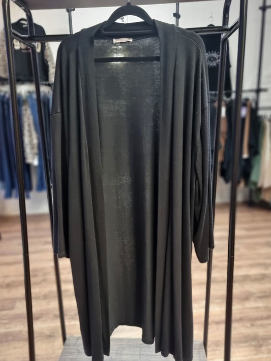 Long-Cardigan für große Größen,2 Farben