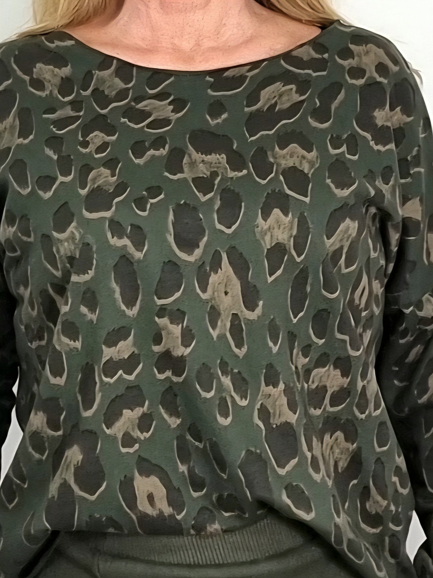 Longsleeve moderner Print