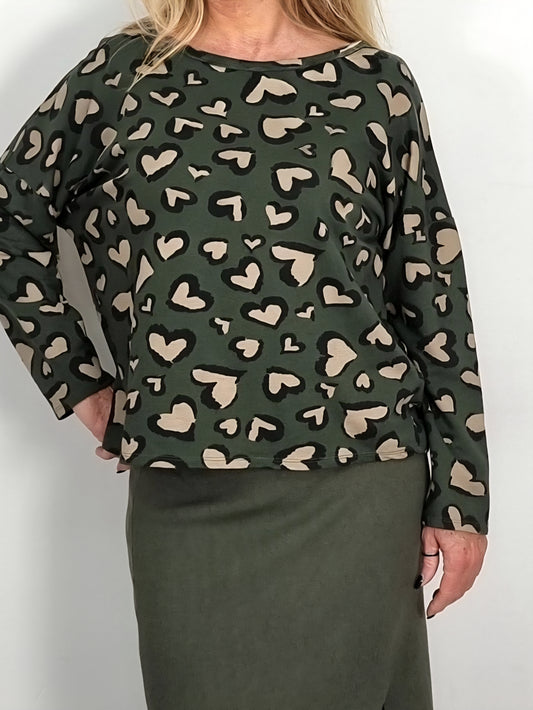 Herzprint Longsleeve