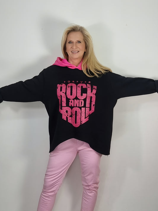 Rock deinen Look – mit unserem “ Rock & Roll” Hoodie!