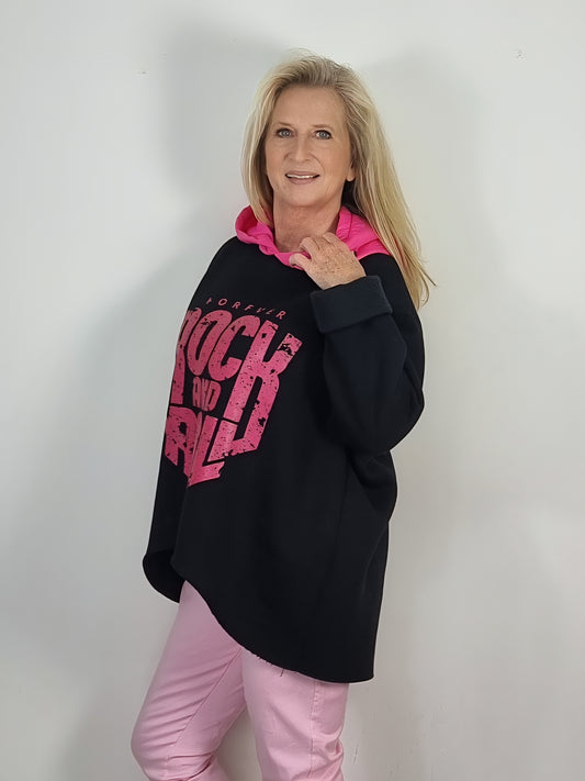 Rock deinen Look – mit unserem “ Rock & Roll” Hoodie!