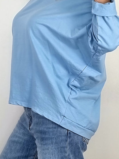 Locker geschnittenes Basic-Oberteil – lässig, bequem & super kombinierbar