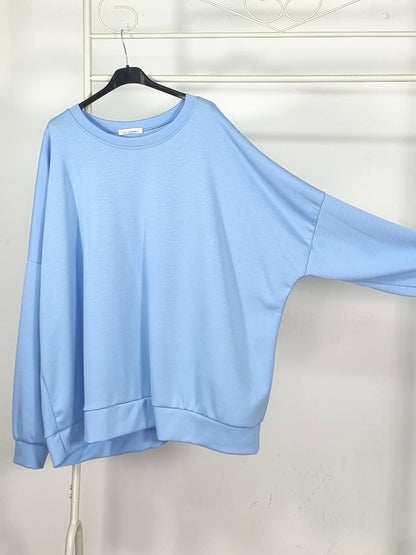 Oversize Sweatshirt – Light Blue