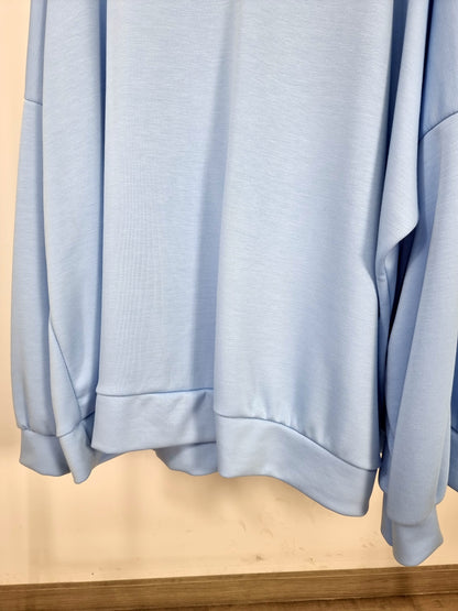 Oversize Sweatshirt – Light Blue