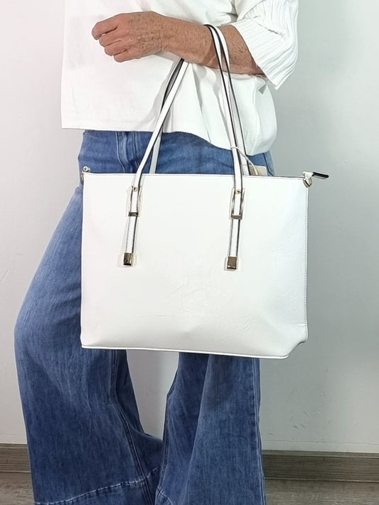 Elegante Schultertasche mit langem Gurt – Stilvoll, geräumig & vielseitig