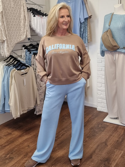 Sweatshirt „California“ – Super weich & lässig elegant