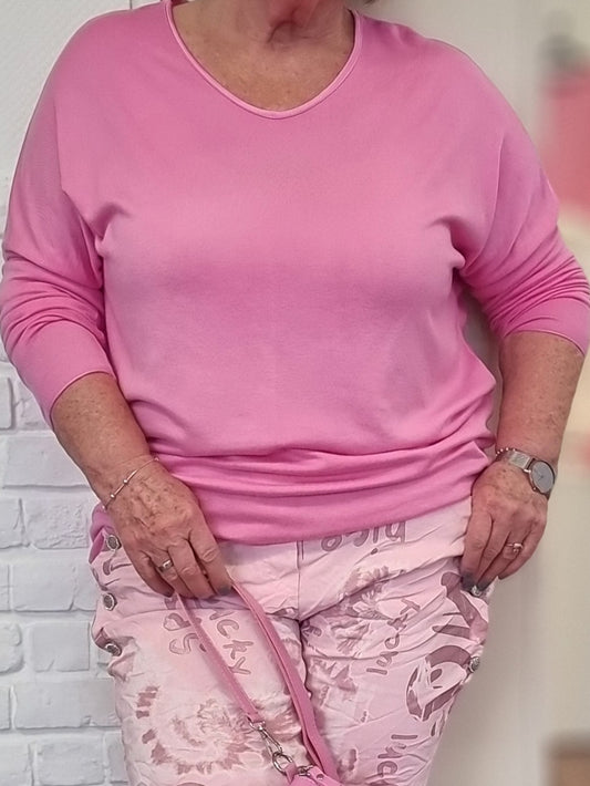 💗 Feinstrick-Pullover 5 Farben