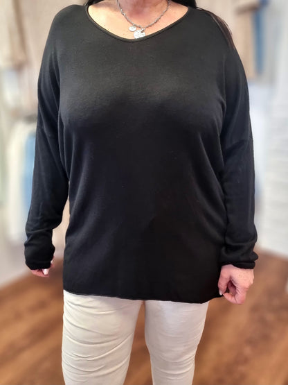 💗 Feinstrick-Pullover 5 Farben