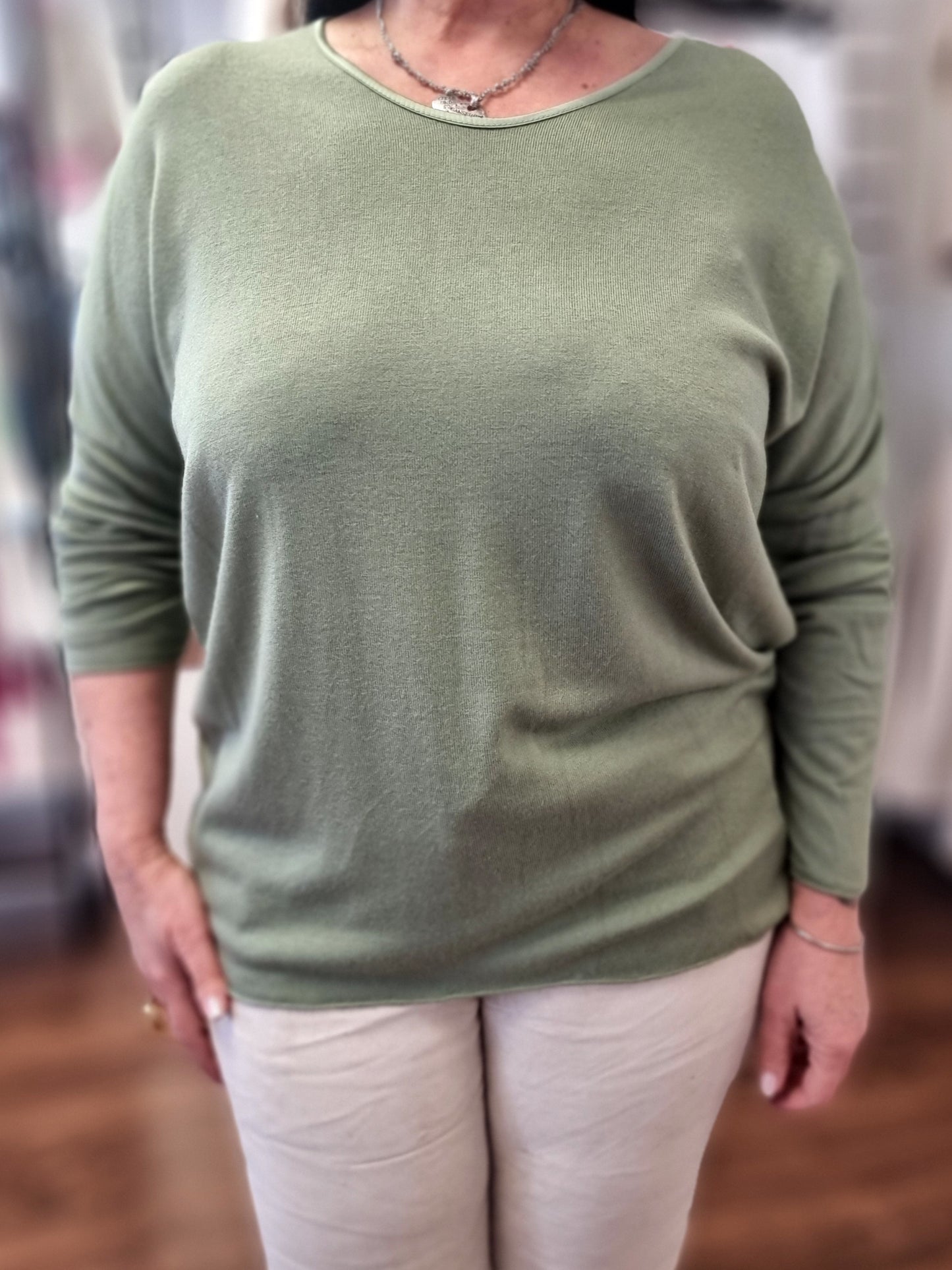 💗 Feinstrick-Pullover 5 Farben