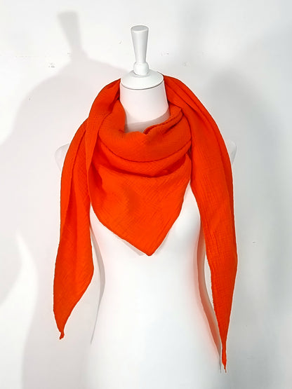 Streifenshirt in Neon-Orange ( Set erhältlich)