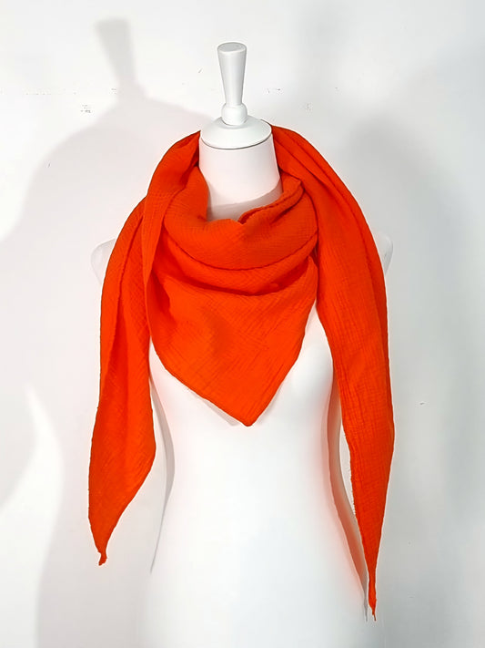 Streifenshirt in Neon-Orange ( Set erhältlich)