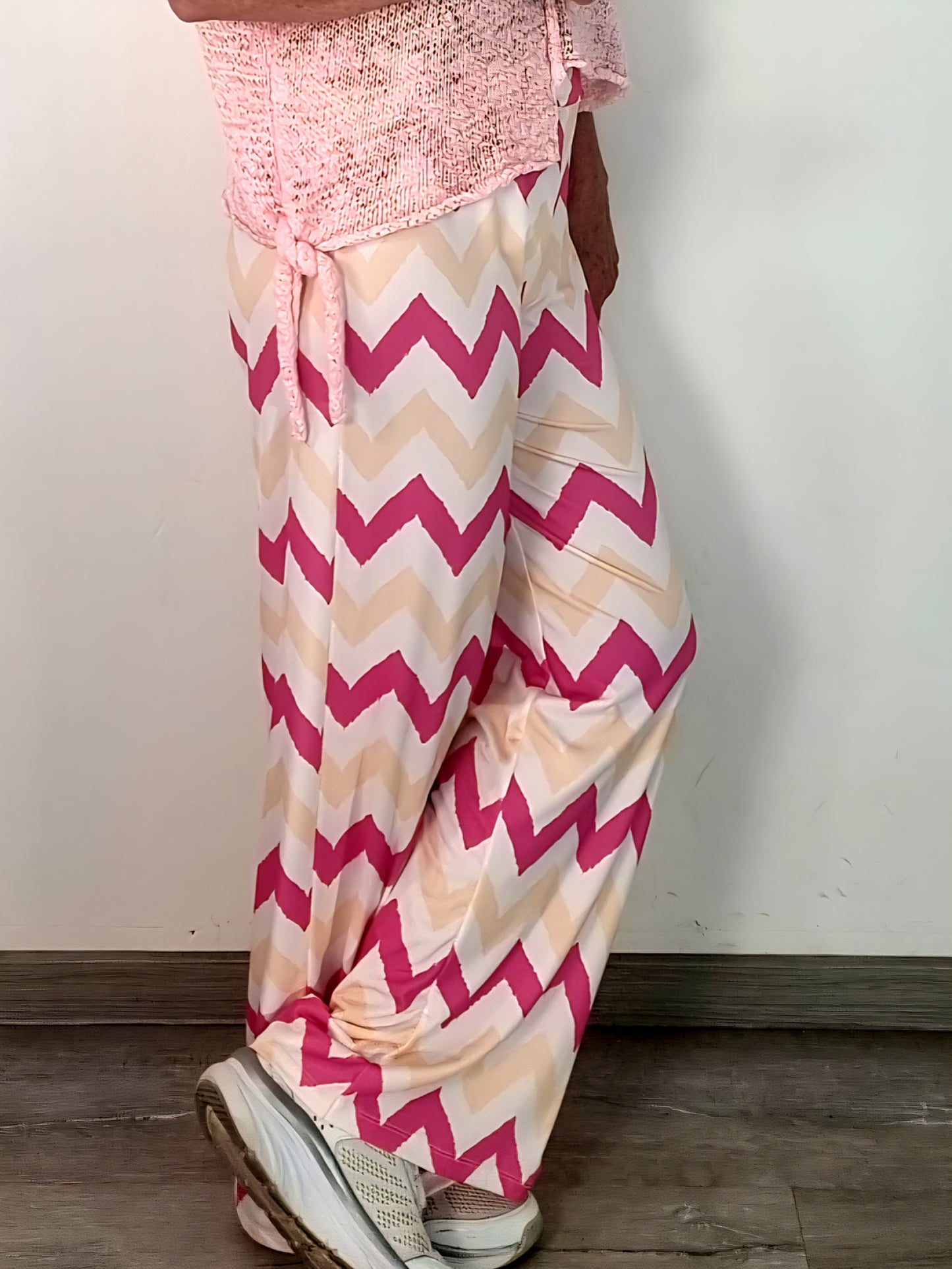 Statement-Hose im Zigzag-Design – Sommer-Feeling pur