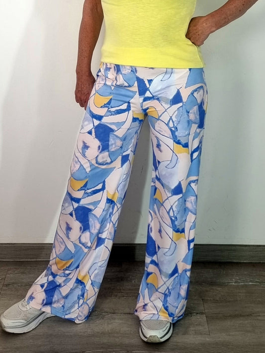 Sommerhose mit Print – leicht & bequem