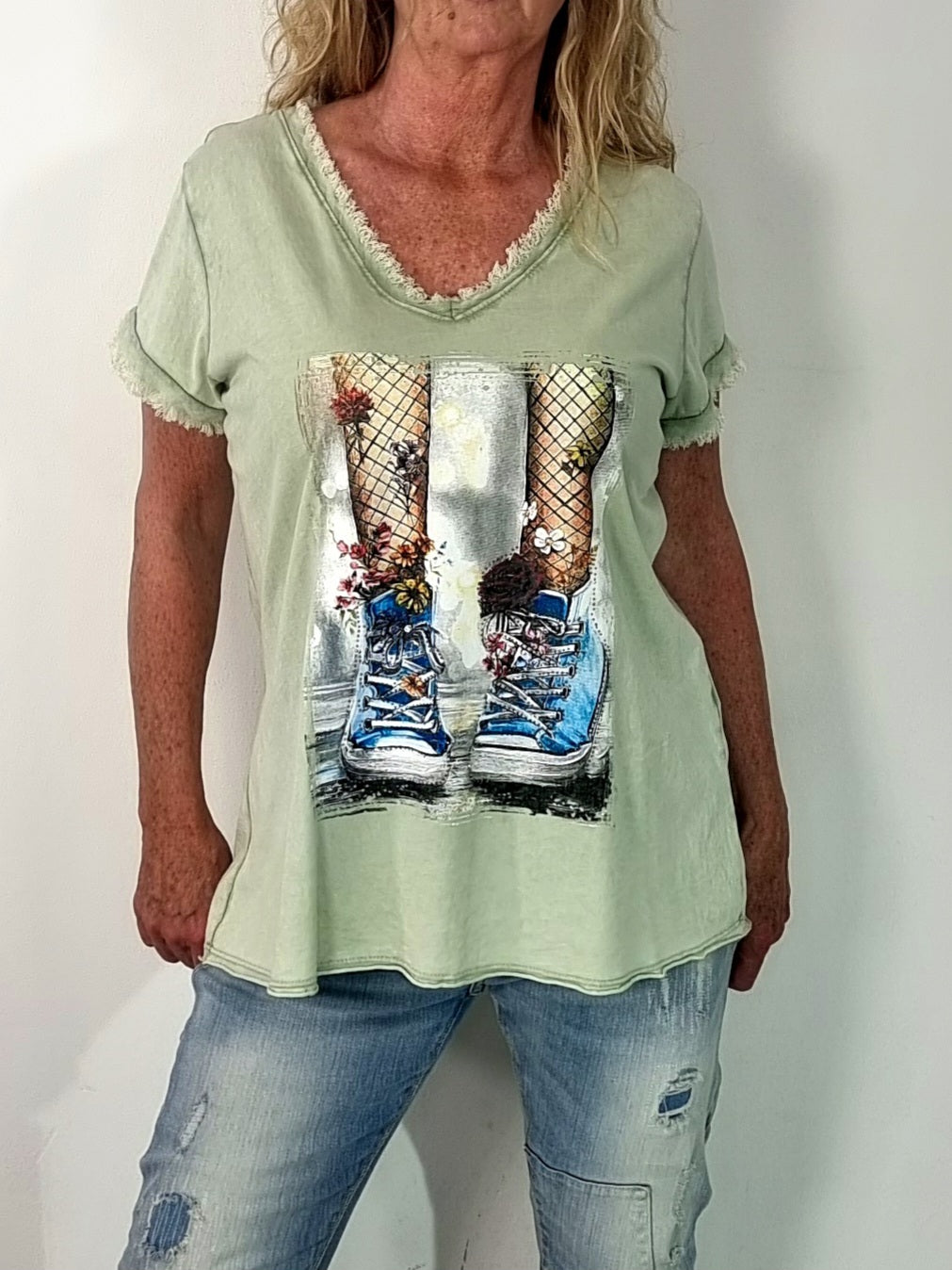 Lässiges Sommer-Shirt mit Print