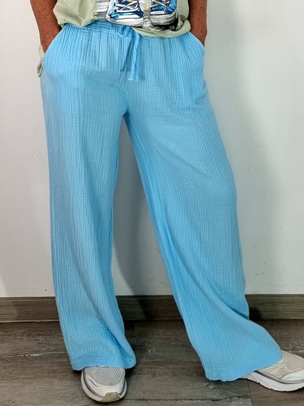Musselin Hose – Luftig. Lässig. Lieblingsstück.