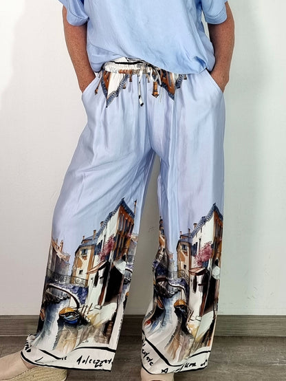 ✨ Sommerliche Statement-Hose im italienischen Stil ✨