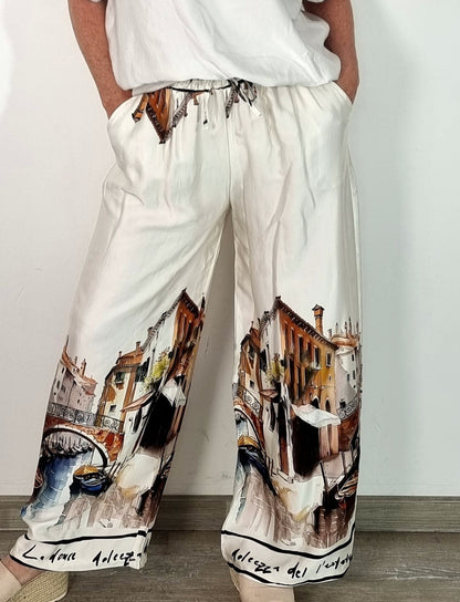 ✨ Sommerliche Statement-Hose im italienischen Stil ✨