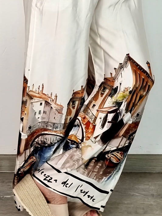 ✨ Sommerliche Statement-Hose im italienischen Stil ✨
