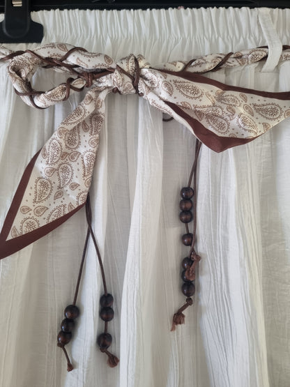 Luftige Sommerhose mit Schalgürtel – bequem & stilvoll in 3 Farben