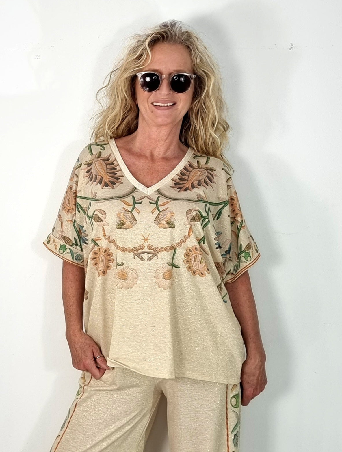 Elegantes Shirt mit floralem Muster ✨