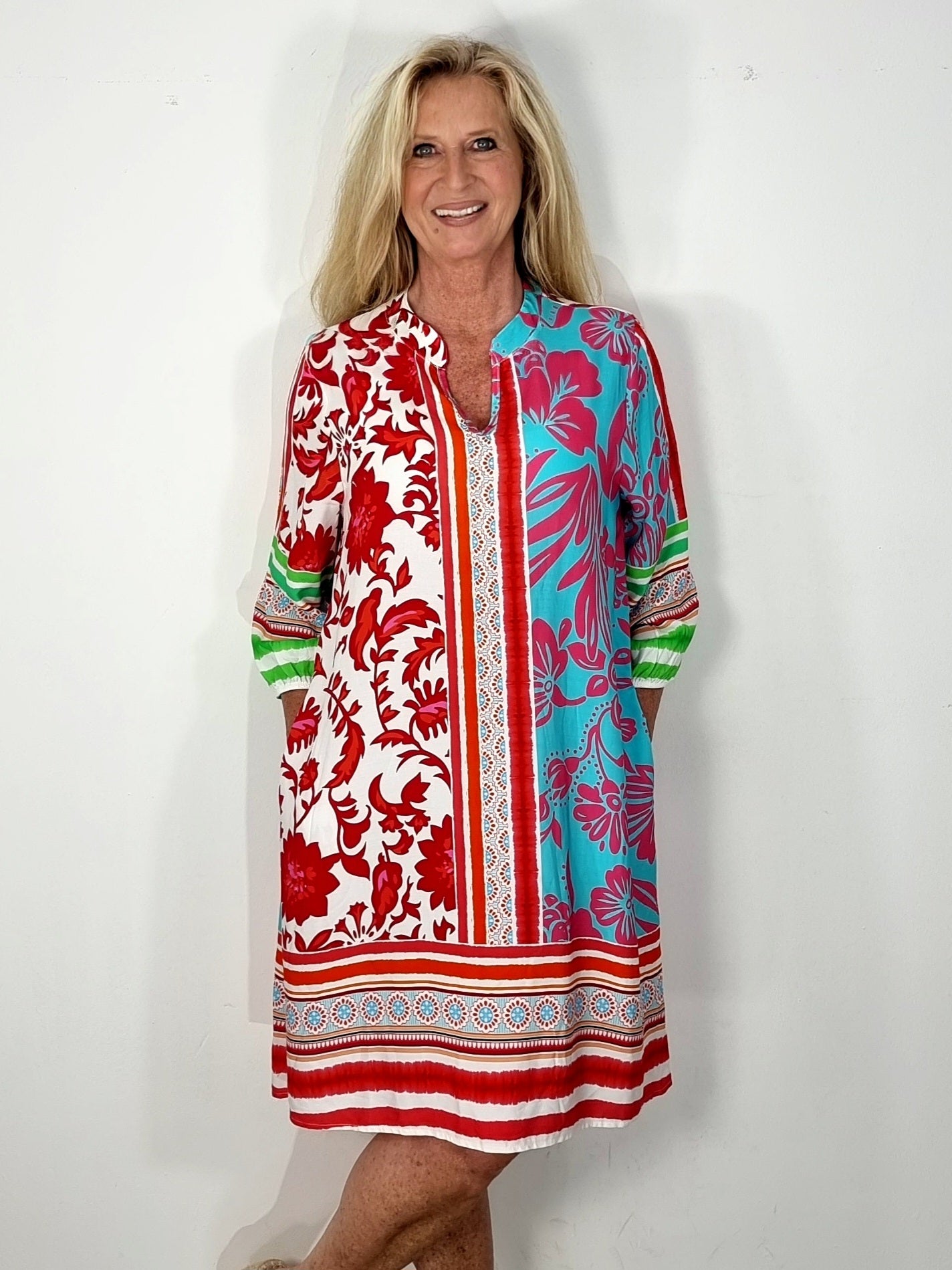 Kleid "Summer Bloom" – Farbenfroh, feminin & einzigartig