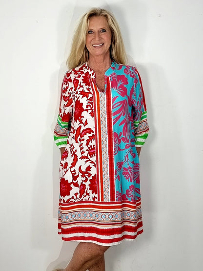 Kleid "Summer Bloom" – Farbenfroh, feminin & einzigartig