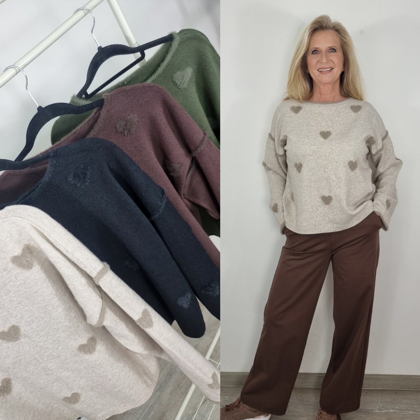 💛 Herzchen Pullover 💛