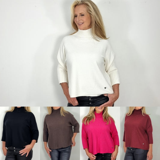 Edler & Kuscheliger Rollkragenpullover – stylisch & bequem 5 Farben