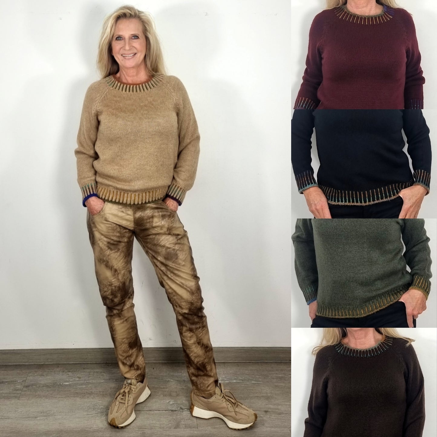 Pullover – kuschelig & stilvoll in 5 Farben