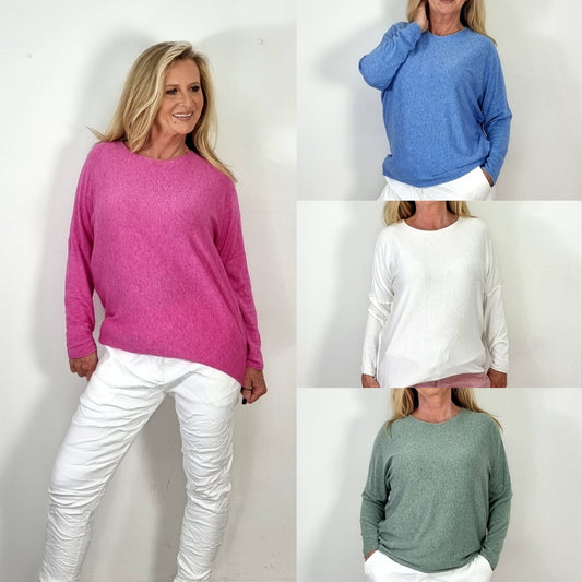 Kuschel-Weicher Premium-Feinstrickpullover