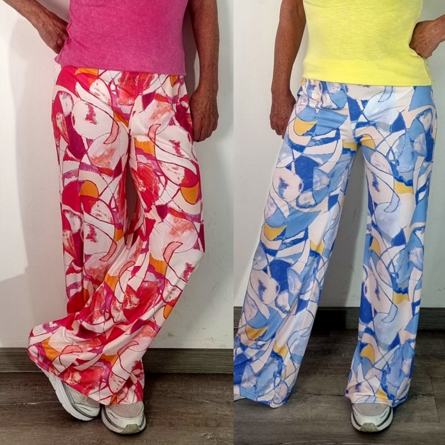 Sommerhose mit Print – leicht & bequem