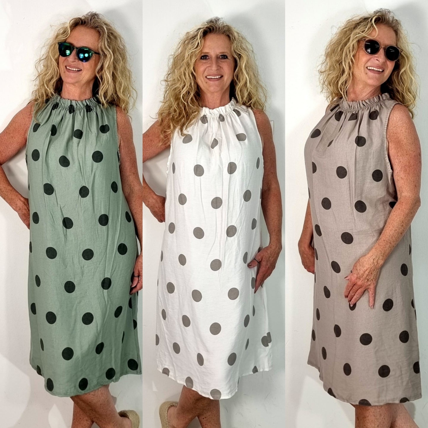 Luftiges Punkte-Kleid mit sommerlichem Charme ☀️