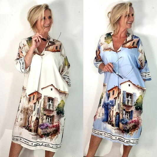 Kleid „Mediterraner Charme“