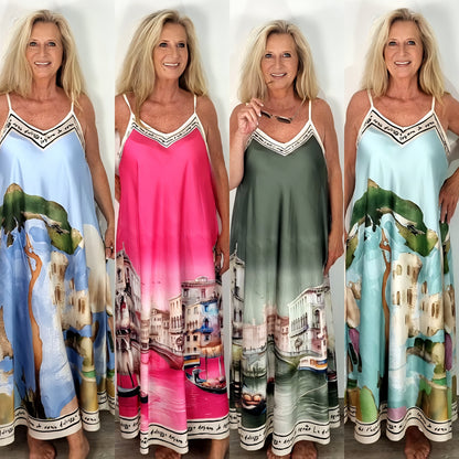 Sommerkleid "Venezia" – Leicht, feminin & einzigartig, Maxi