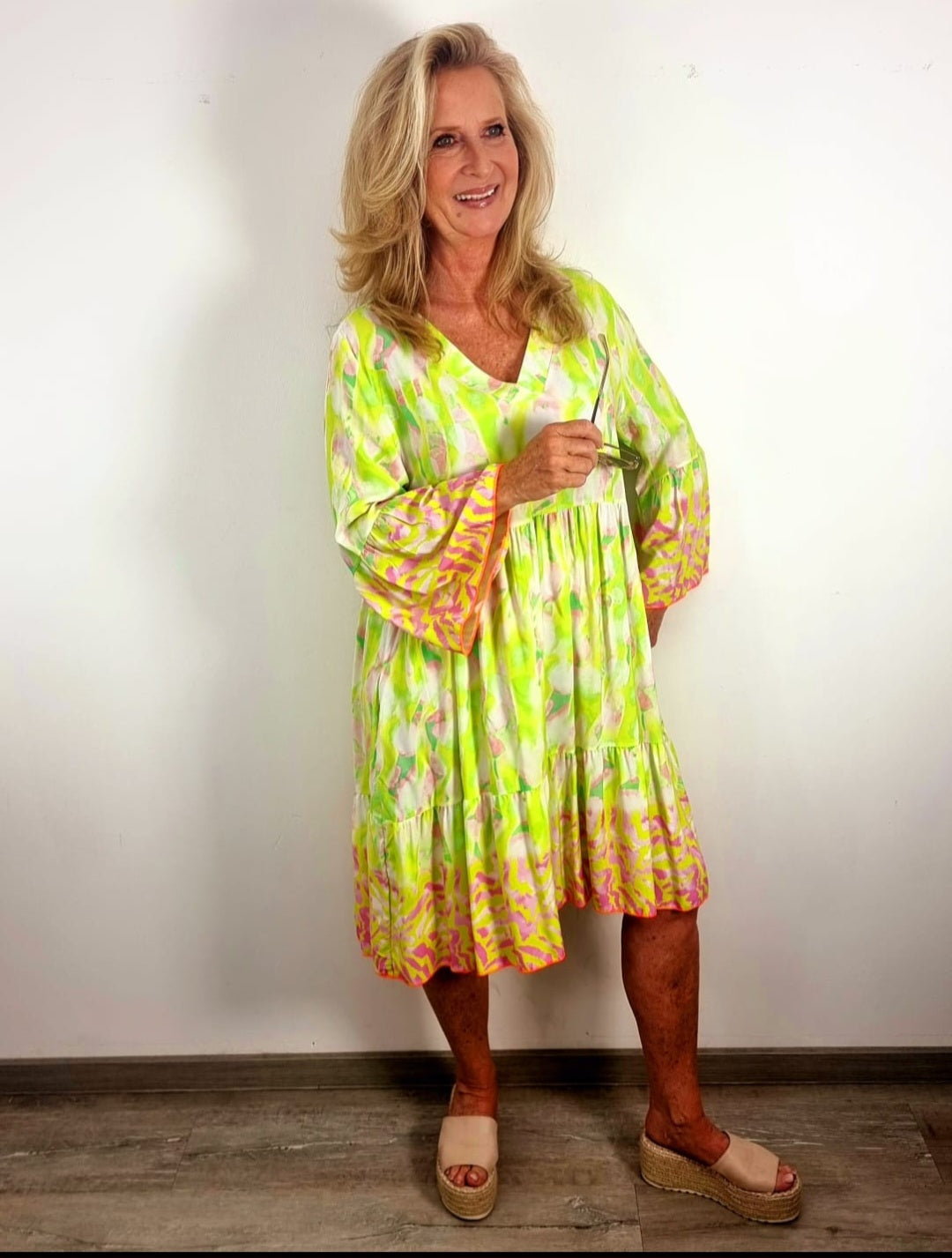 Kleid „Lina“ – Sommerleicht & Farbenfroh