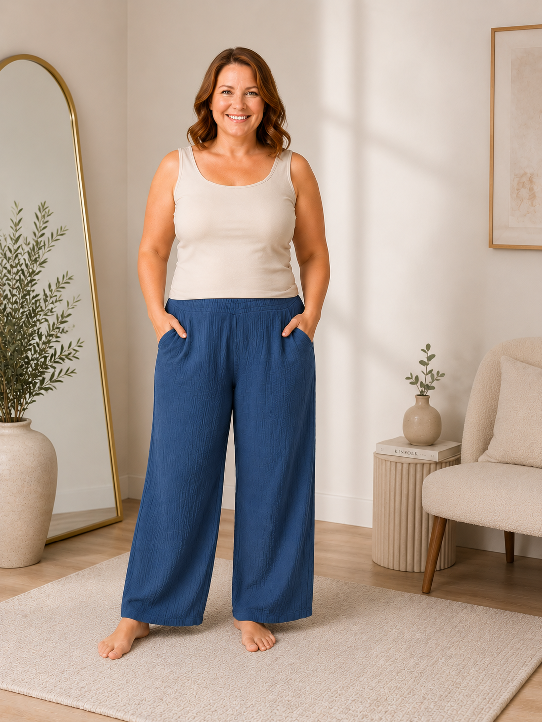 Luftige Musselin-Hose für entspannte Sommer-Looks ☀️