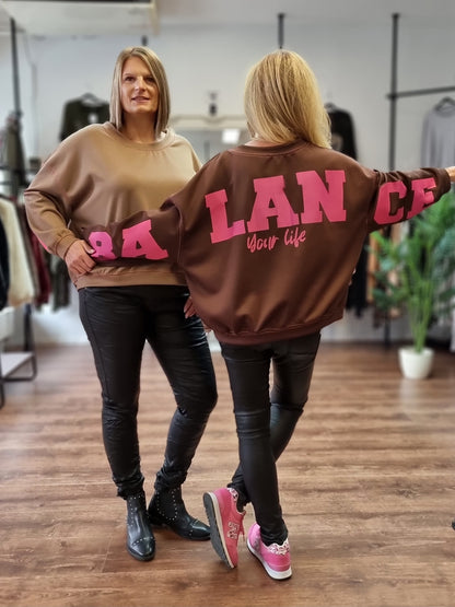 Oversize Sweatshirt „Balance Your Life“